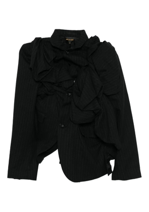 Comme Des Garçons draped jacket - Black