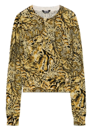 Just Cavalli leopard-print sweater - Neutrals