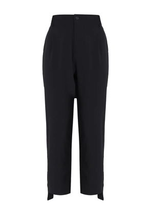 Gloria Coelho pleated button-fastening pants - Black