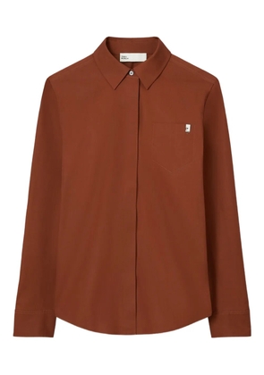 Tory Burch button-up long-sleeve shirt - Brown