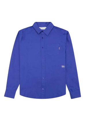 Advisory Board Crystals embroidered logo Oxford shirt - Blue