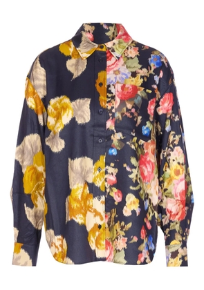 Essentiel Antwerp floral-print shirt - Blue