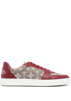 Vivienne Westwood logo-print low-top sneakers - Red
