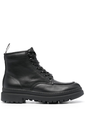 Polo Ralph Lauren lace-up leather boots - Black