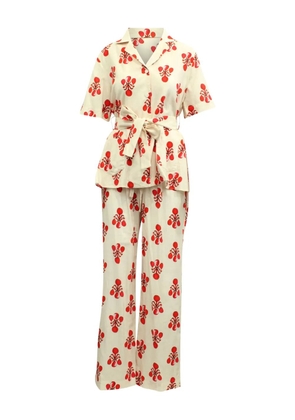 Emilia Wickstead Fifi trousers set - Red