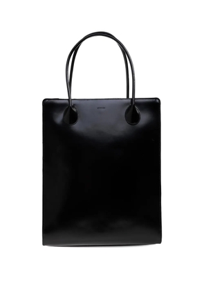LIE STUDIO The Jane patent leather tote bag - Black