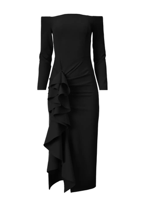MOOS STUDIO Passion off-shoulder midi dress - Black