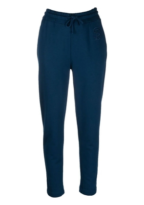 Sonia Rykiel logo-embroidered track pants - Blue