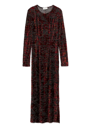 Pierre-Louis Mascia Pillow midi dress - Black