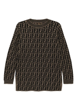 Fendi Pre-Owned 1990-2000s monogram top - Black