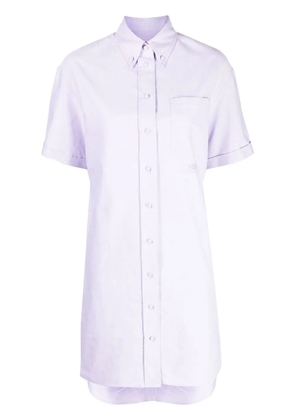 Kenzo boxy shirt dress - Purple