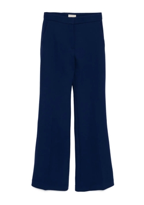 Elie Saab Side Slit Flared pants - Blue