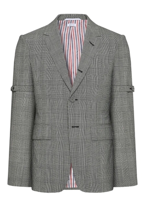 Thom Browne Prince of Wales-patterned blazer - Grey