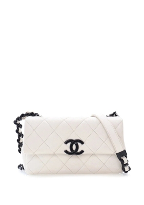 CHANEL Pre-Owned 2021 Small Quilted Caviar My Everything Flap crossbody bag - Black