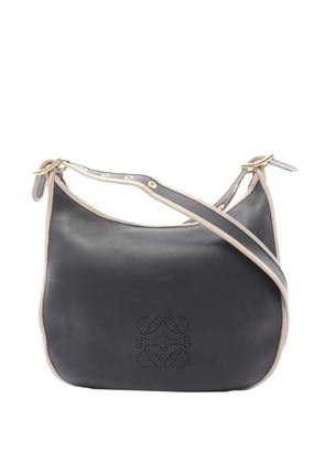 Loewe Pre-Owned 2010-2025 Leather Anagram Sofia crossbody bag - Grey