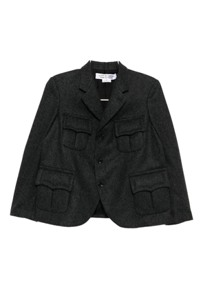 Comme Des Garçons Comme Des Garçons single-breasted blazer - Grey