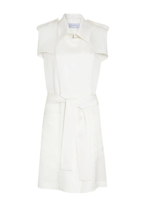 Gloria Coelho belted coat - White