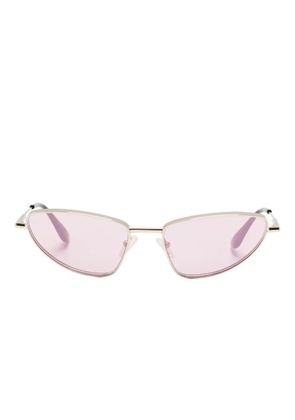 Alexander McQueen Eyewear T-bar cat-eye sunglasses - Silver