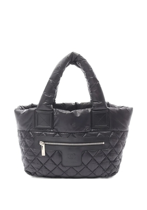 CHANEL Pre-Owned 2012 small Coco Cocoon quilted tote bag - Black