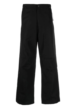 Maharishi tonal-print loose Snopants trousers - Black