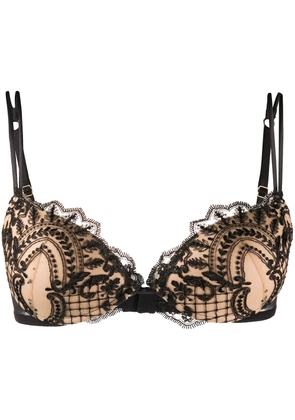 I.D. Sarrieri Christmas push-up bra - Black