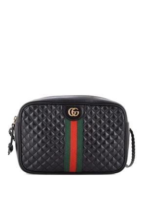 Gucci Pre-Owned Trapuntata Camera Bag Quilted Leather Small crossbody bag - Black