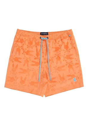 Psycho Bunny Malta Hydrochromic swim shorts - Orange
