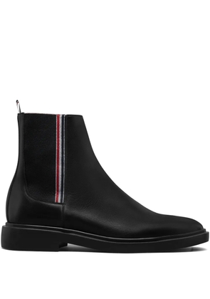 Thom Browne RWB leather Chelsea boots - Black