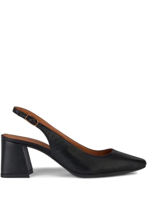 Geox 65mm pointed-toe block-heel pumps - Black
