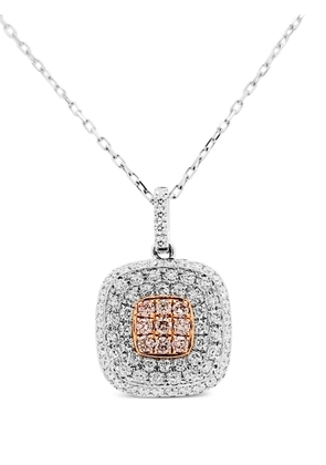 HYT Jewelry 18k white gold diamond necklace