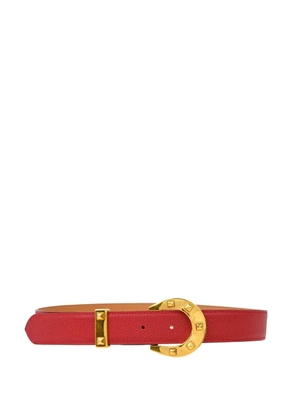 Hermès Pre-Owned 1995 Courchevel belt - Red