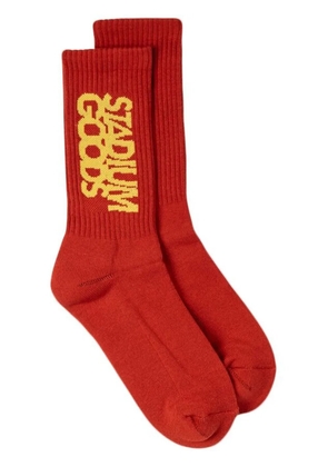 STADIUM GOODS® Bay Red crew socks