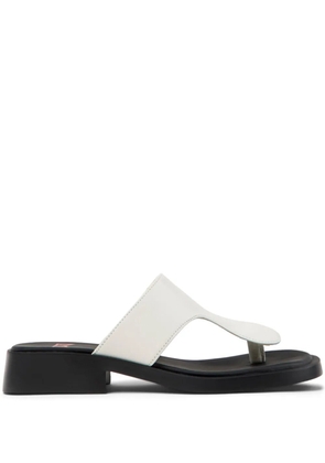 Camper Dana Twins mules - White