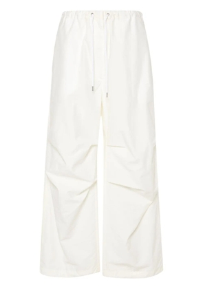 Acne Studios drawstring wide-leg trousers - White