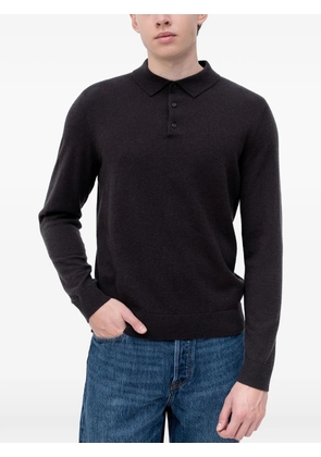 BOSS buttoned polo shirt - Brown