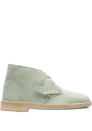 Clarks Originals suede desert boots - Green