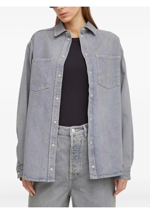 SAMSOE SAMSOE buttoned shirt - Grey