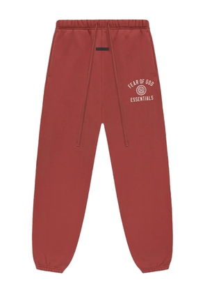 FEAR OF GOD ESSENTIALS logo-embroidered 'Crimson' track pants