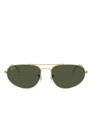 Ray-Ban Explorer IV oval-frame sunglasses - Gold