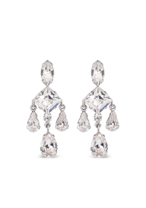 Jennifer Behr crystal amiri earrings - Silver