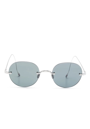 Thom Browne Eyewear round-frame sunglasses - Silver
