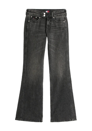 Tommy Jeans double-button flared jeans - Black