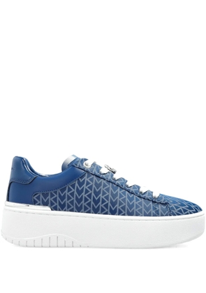 Michael Michael Kors patterned sneakers - Blue