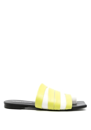 Gloria Coelho flat strappy-design sandals - Green