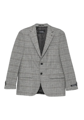 Karl Lagerfeld checked two-button jacket - Grey