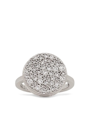 ALINKA 18kt white gold diamond Black Caviar ring - Silver