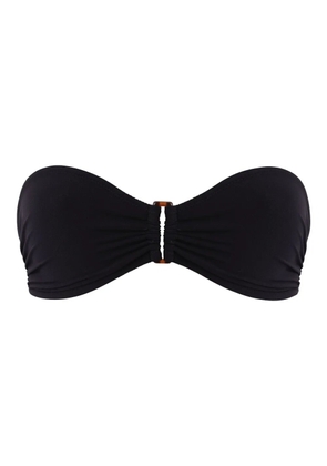 Vilebrequin ring-detail bandeau bikini top - Black