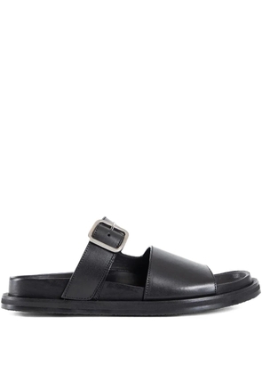Studio Nicholson Sole leather sandals - Black