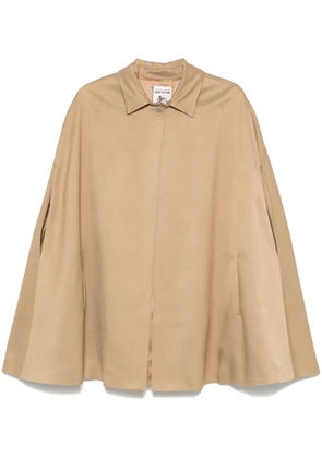 Semicouture Davina cape - Brown