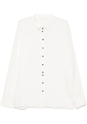 Label Under Construction button-up shirt - White